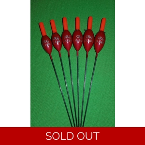 6 x Assorted Pole Floats Pack 339R6